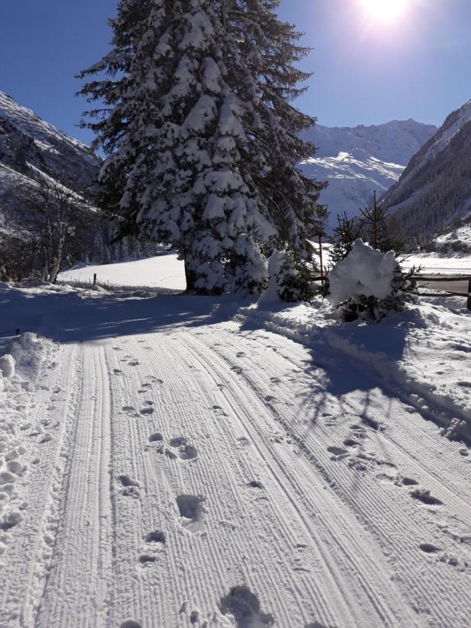 Appartamento Berg-Juwel Sankt Leonhard im Pitztal Esterno foto